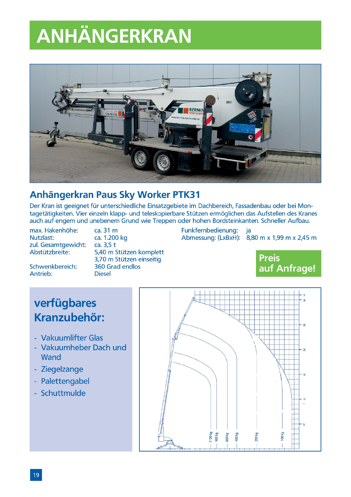 Vorschau Arbeitsbühnenpreisliste 2024 Seite 22