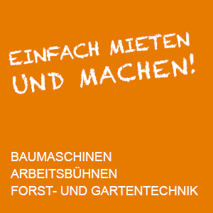 Unser Motto: einfach mieten und machen